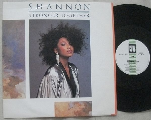 ■12インチ Shannon 試聴 Stronger Together My Heart's Divided シャノン JABX15拍卖