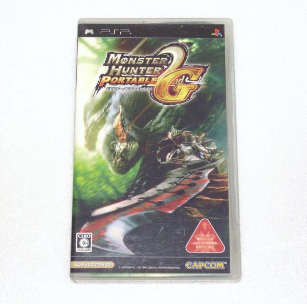 UNIVERSAL MEDIA DISC(UMD) PSPソフト モンスターハンターポータブル2nd G 816155BL16Z拍卖