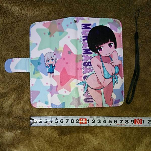 新品☆エロマンガ先生 千寿ムラマサ 手帳型 スマホケース カバー ストラップ付き拍卖