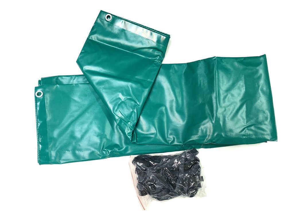 トラックシート 2tトラック 荷台カバー 2.3m×3.6m 厚手 荷台シート グリーン JP-YB03GR拍卖