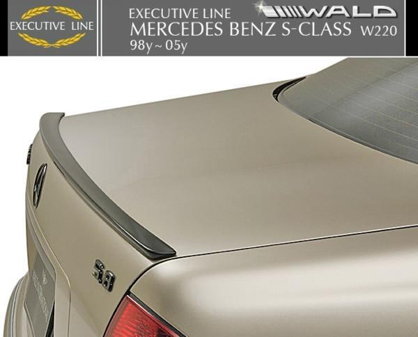 【M's】W220 S600 S500 S350 S320/WALD トランクスポイラーV2拍卖