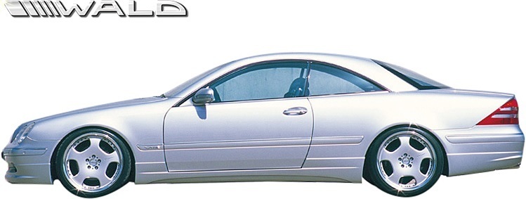 【M's】ベンツ W215 C215 CL500 CL600 (1999y-2005y) WALD Executive Line サイドステップ LR // FRP ヴァルド バルド エアロ 前期 後期拍卖