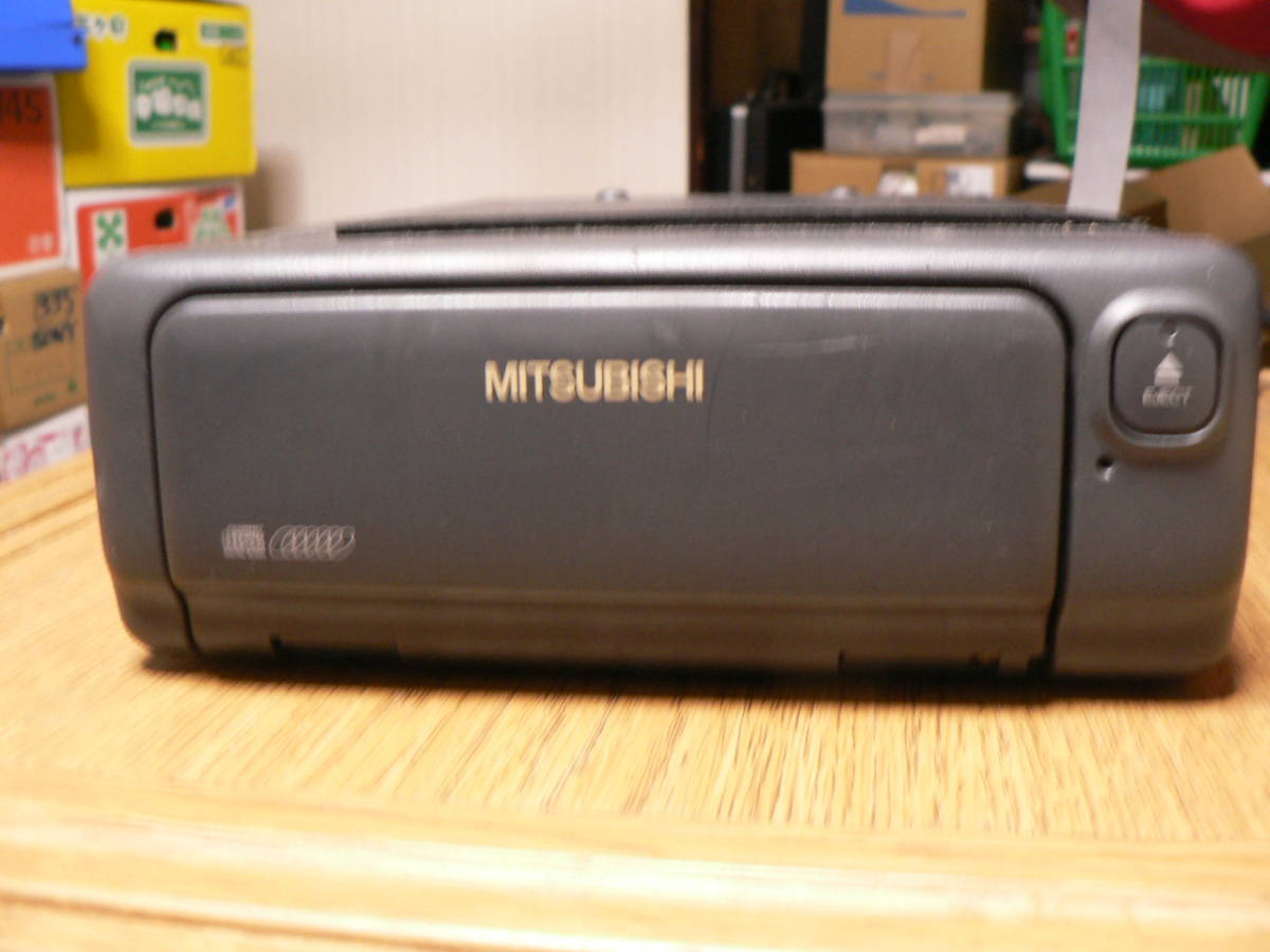送料最安 850円~ CAR60:ジャンク品 三菱CDチェンジャー MITSUBISHI CD-7253CS 本体のみ、配線もカートリッジも無し拍卖
