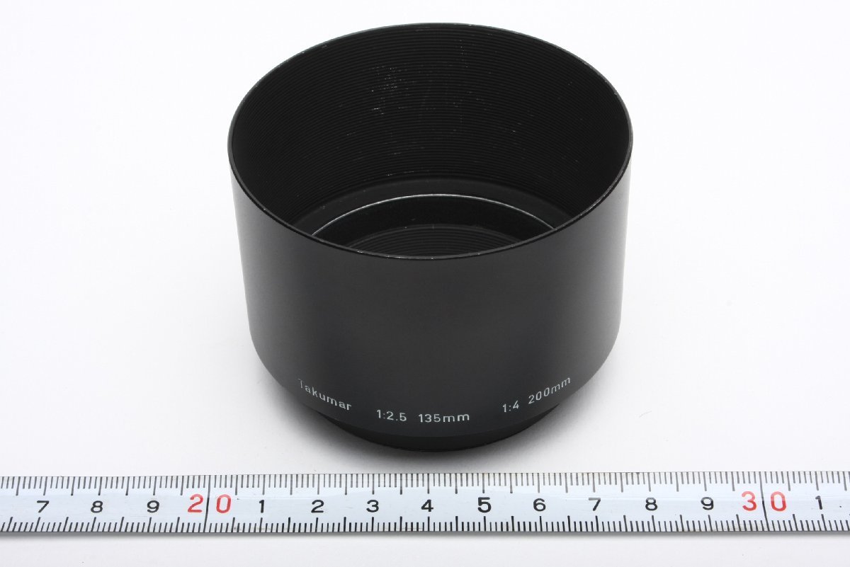※ 純正品 Pentax ペンタックス レンズフード 金属製 フィルター径58㎜ Takumar 135mmf2.5 200mf4 用 RA1037拍卖