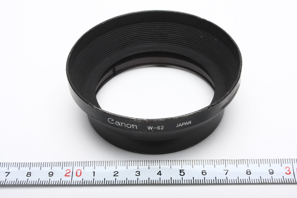 ※ Canon キヤノン メタル フード 金属製 W-62 New FD 35-70mm F4 NFD PA1590拍卖