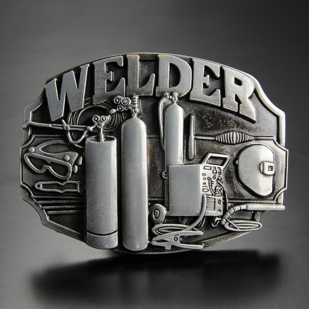 ベルトバックル 溶接工 WELDER 交換用 ベルト用バックルのみ アメリカンバックル USAバックル BUCKLE メンズ拍卖