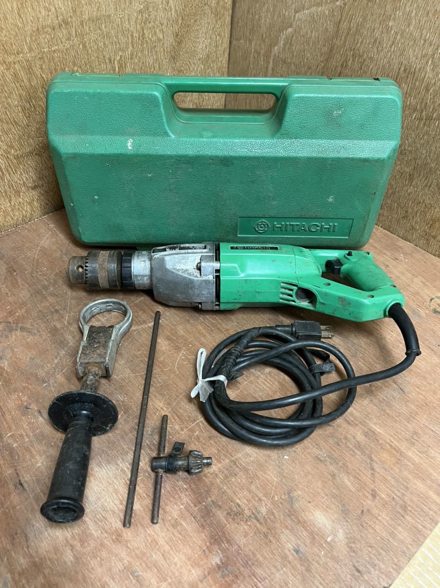 ★ HITACHI 日立工機 二段変速振動ドリル 25㎜ VTP-25 100V ドリル 電動工具 中古品 ★拍卖