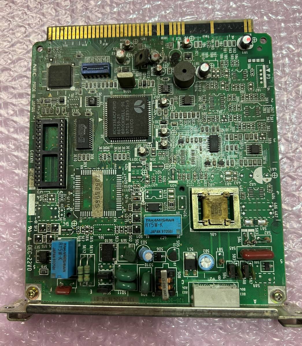 【ジャンク品】NEC G8XXN DEC-220V0 動作未確認 NEC純正 Cバス増設用 FAXモデムインターフェースボード■98-1038拍卖