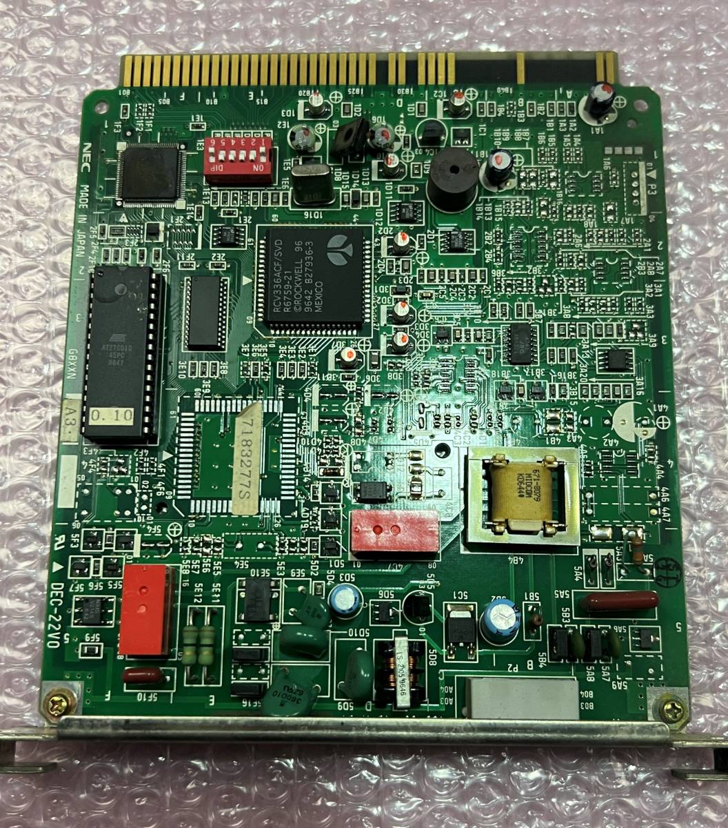 【ジャンク品】NEC G8XXN DEC-22V0 動作未確認 NEC純正 Cバス増設用 FAXモデムインターフェースボード■98-1008拍卖