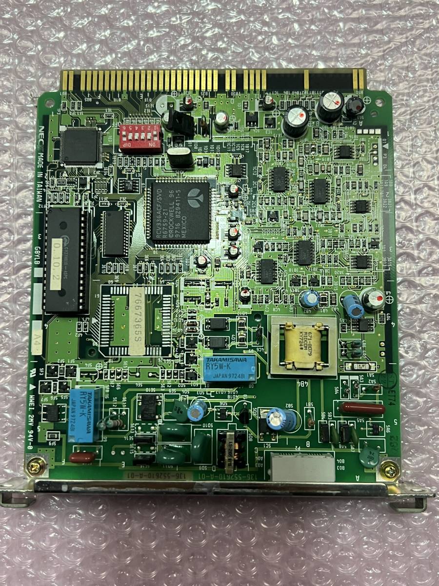 【ジャンク品】NEC G8YLB WWEI 2MV 94V-0 136-552610-A-01 動作未確認 NEC純正 Cバス増設用 FAXモデムインターフェースボード■98-1001拍卖