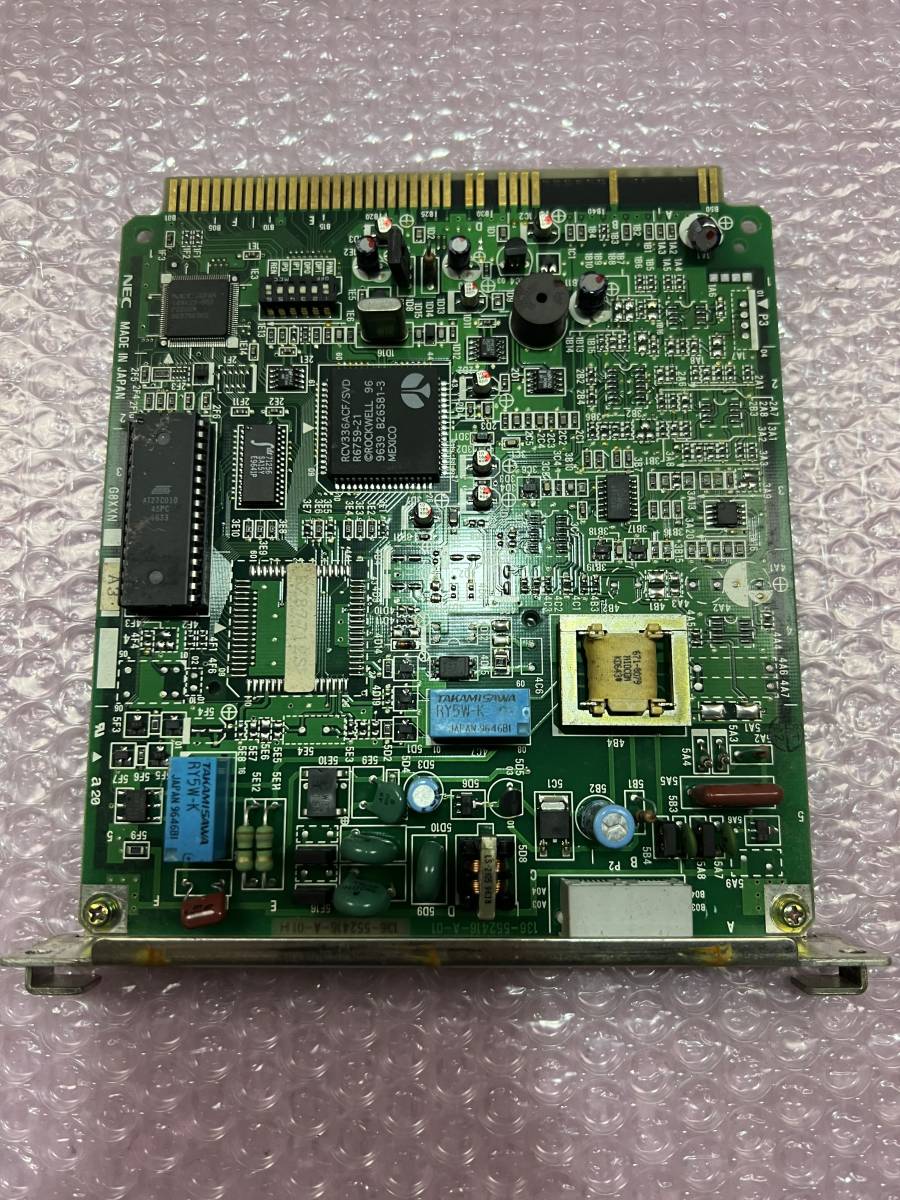 【ジャンク品】NEC G8XXN A3 A20 動作未確認 NEC純正 Cバス増設用 FAXモデムインターフェースボード■98-1027拍卖