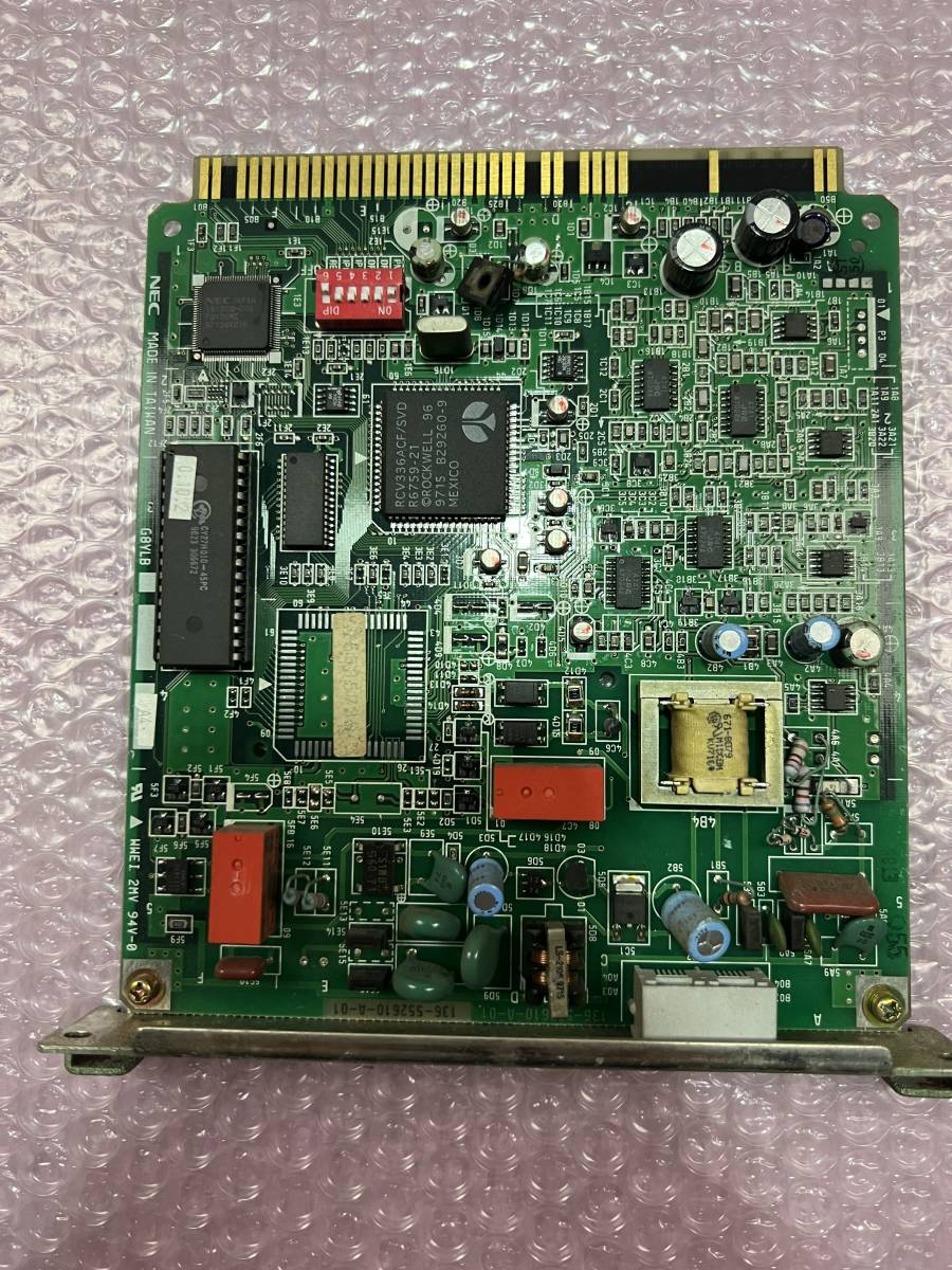 【ジャンク品】NEC G8YLB A4 WWEI 2MV 94V-0 動作未確認 NEC純正 Cバス増設用 FAXモデムインターフェースボード■98-1031拍卖