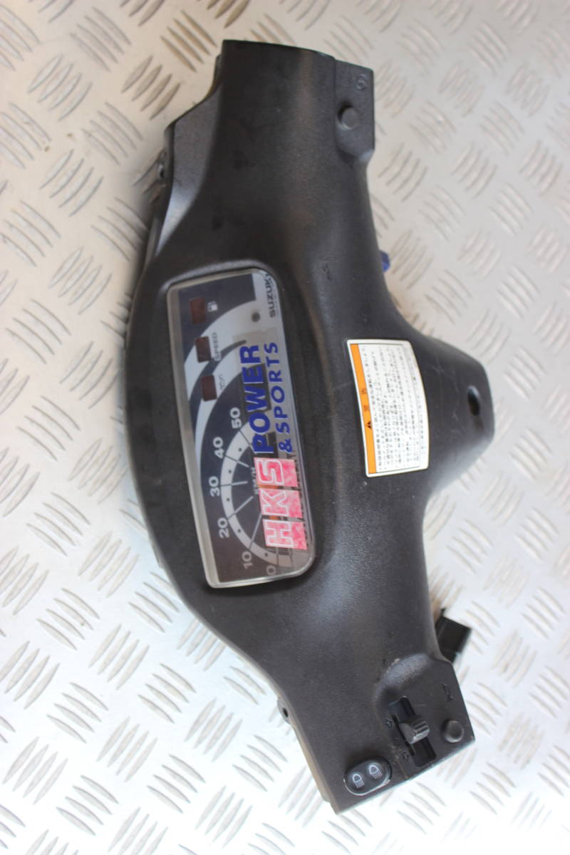 U (CA1PA)レッツ2 レッツⅡ 純正メーター周り 6893㎞拍卖