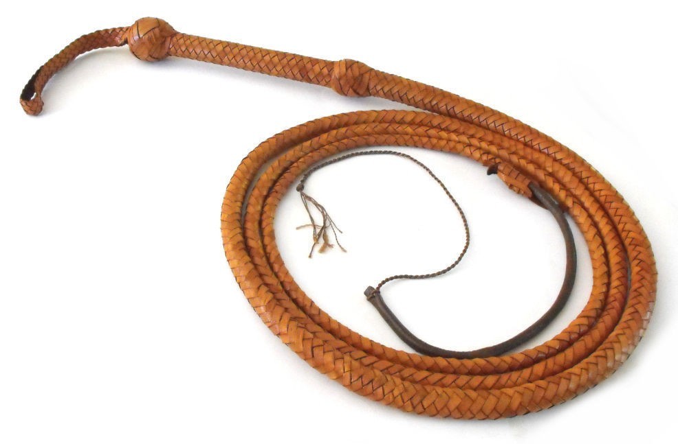 海外 限定 インディ・ジョーンズ Indiana Jones BULLWHIP Tan by Magnoli Props レザー 鞭 ムチ 360cm拍卖