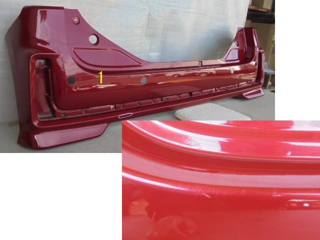 スズキ/スペーシア MK53S カスタム用 リアバンパー センサー穴4ヶ ZLB 912094【品番 71811-79R60-ZLB】拍卖