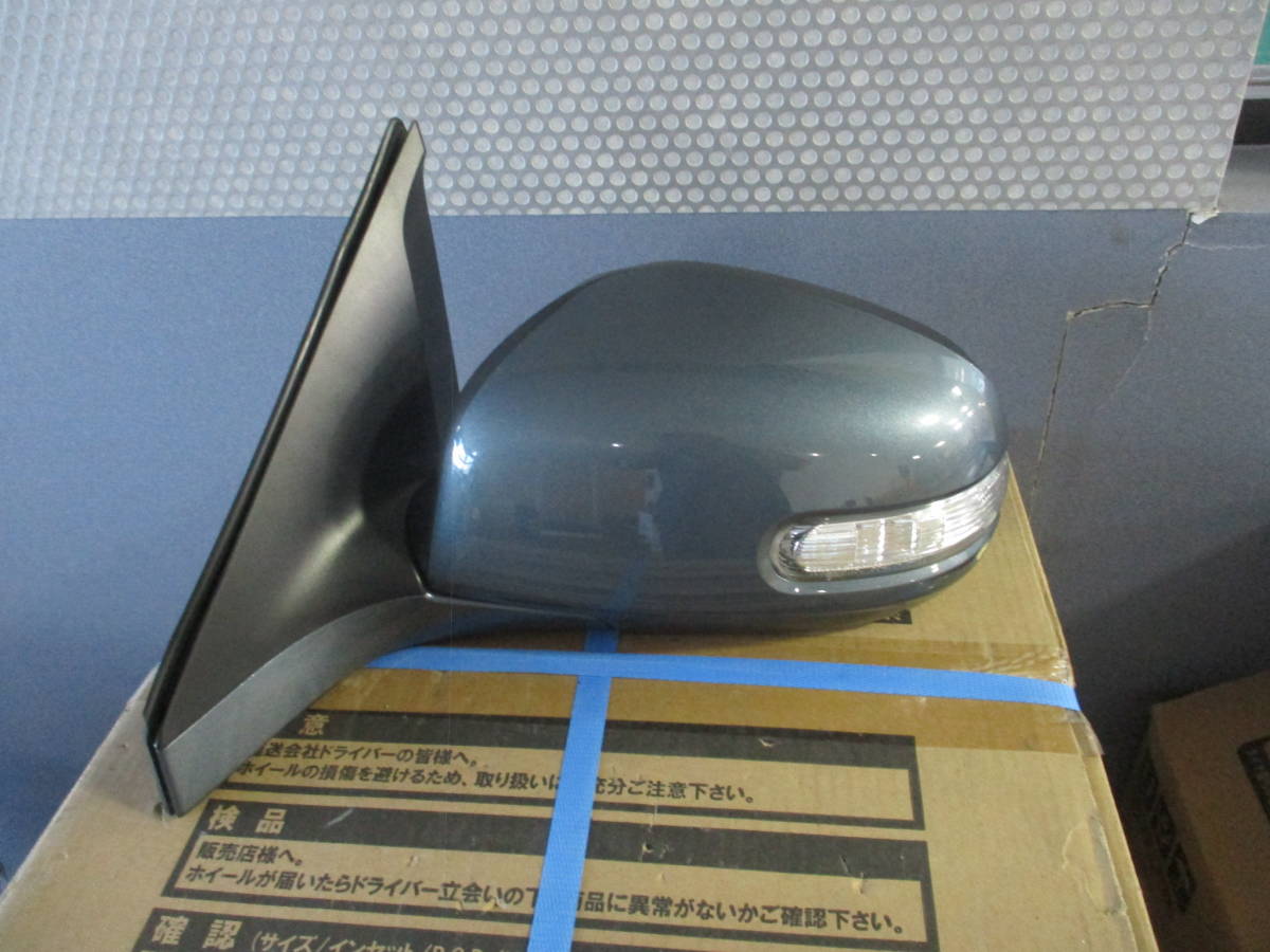 スズキZC21SスイフトZC11S純正フロント左ドアミラーZC31S電動ドアミラーZC71SサイドミラーZD11S格納ZD21Sウインカー7ピンZY4グレー拍卖