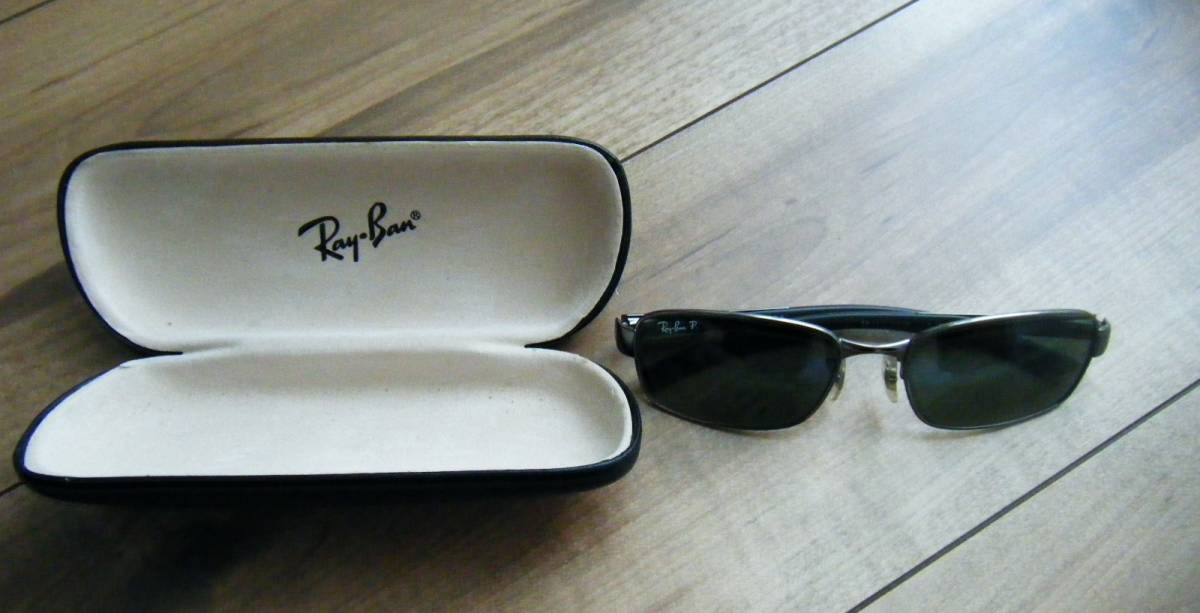 ☆Ray Banレイバン サングラス POLARIZED MADE IN ITALY ケース付拍卖