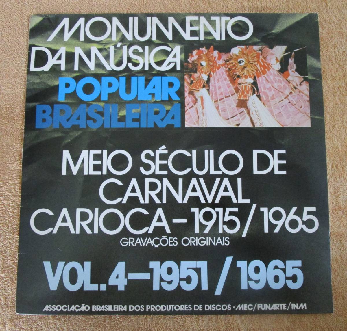 LP ブラジル盤 サンバ ヴァリアス「リオのカーニヴァルの半世紀 第4集 1951/65 Meio Seculo de Carnaval Carioca Vol.4 」(EMI)拍卖