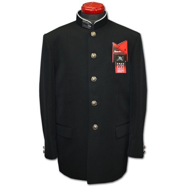 富士ヨット学生服 NanoWave(ナノウェイブ) GTNP175T 155A 黒 ブラック拍卖