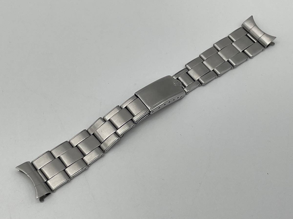 ROLEX ロレックス 本物 FF57 / 6635 エクステンション 機能付きタイプ 19mmリベットブレスレット拍卖