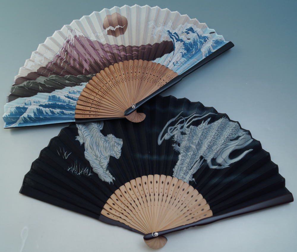 扇子 2本 セット 新品 せんす 和柄 和 和装小物 贈答品 プレゼント お土産 インテリア 和小物 和雑貨 レディース メンズ 京都きもの天陽拍卖