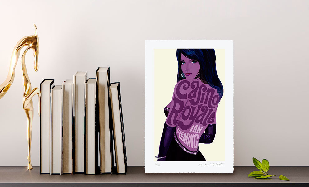 【Sideshow】 Casino Royale / James Bond Archival Print  (007 カジノロワイヤル  ジェームズボンド アーカイブプリント)拍卖