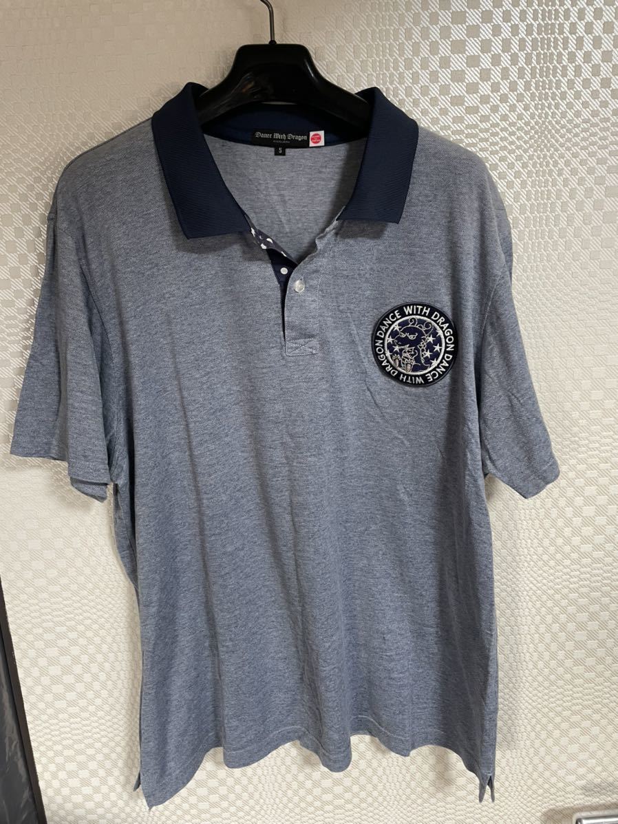 ダンスウィズドラゴン半袖ポロシャツ5拍卖