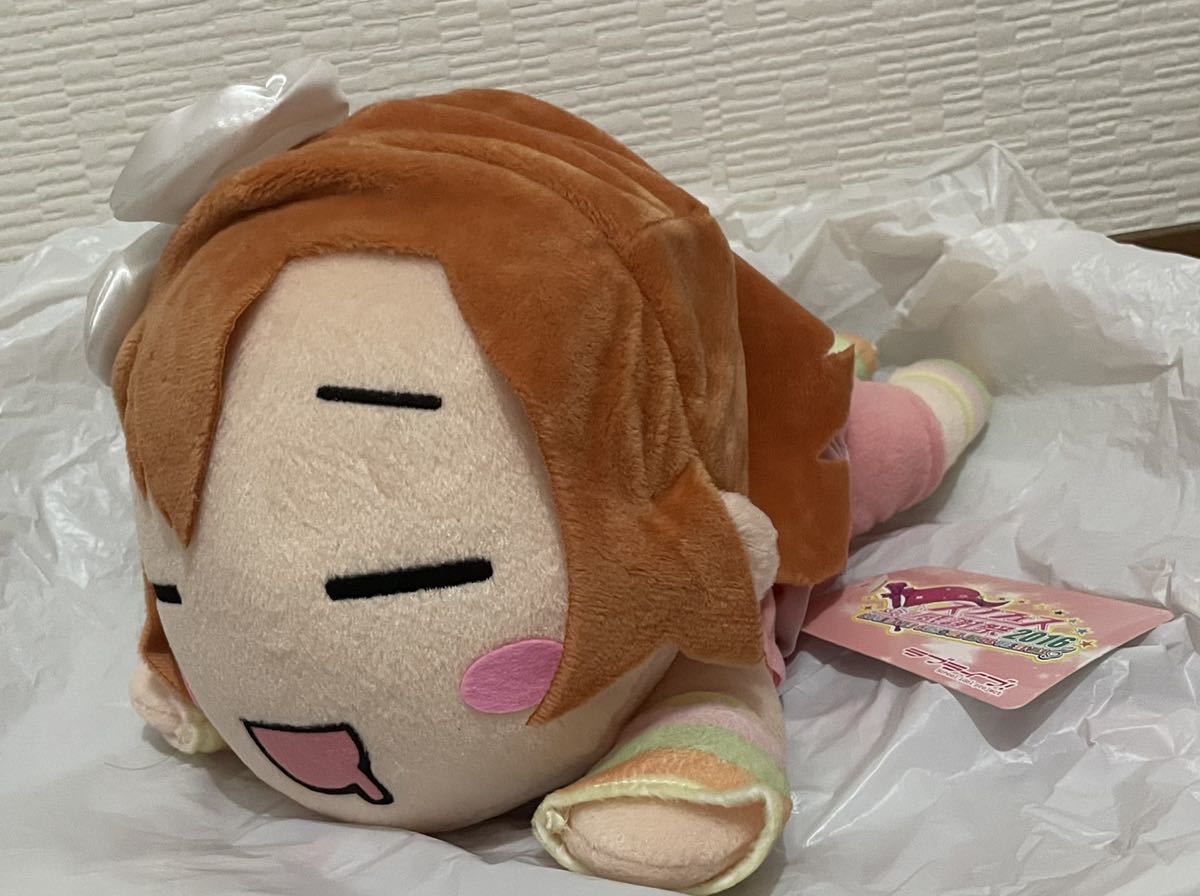 新品・タグ付き ラブライブ!スクールアイドルフェスティバル ジャンボ寝そべりぬいぐるみ 高坂穂乃果 スクフェス感謝祭2016ver.拍卖