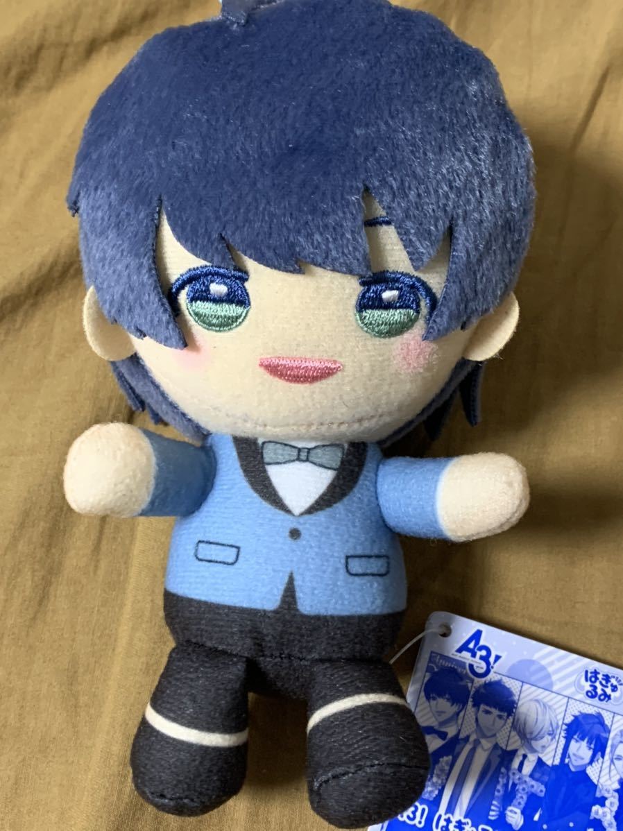 店舗限定 A3! はぎゅるみ 冬組 ぬいぐるみ 月岡紬 単品 約12cm 定形外220円 新品・タグ付き ナムコ アドアーズ シルクハットグループ拍卖
