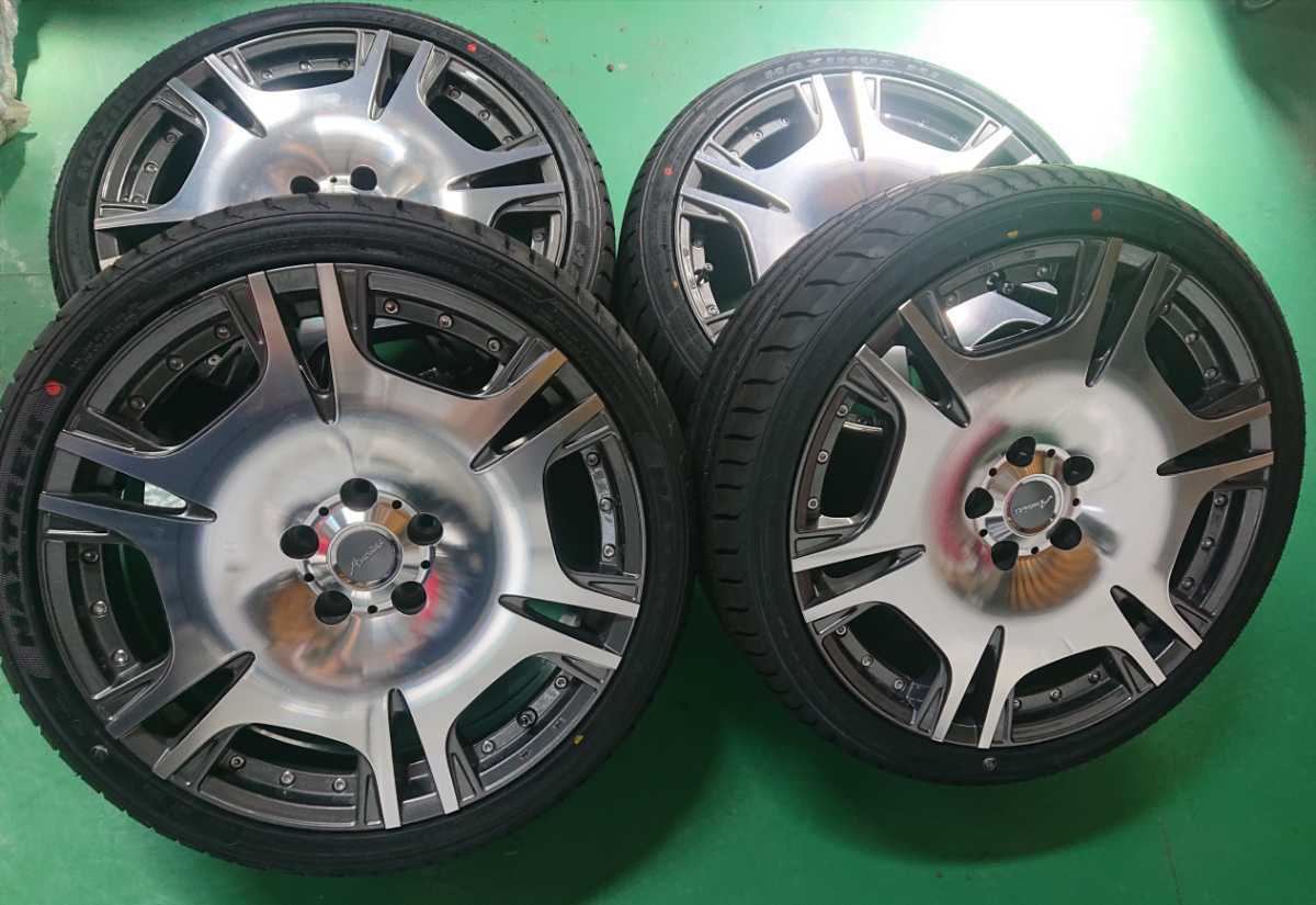 ANEVIAS 19×8J ET45 235/35ZR19 新品タイヤ付き 日曜終了週末クーポン拍卖