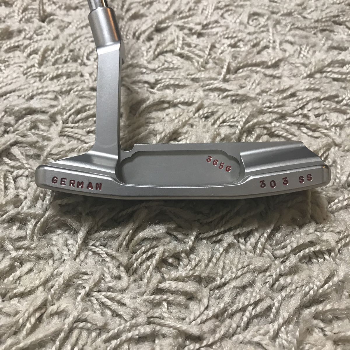 美品 BYRON バイロン34 526g スーパーストローク グリップ German stainless ジャーマン ステンレス gss パター 303ss ドット拍卖