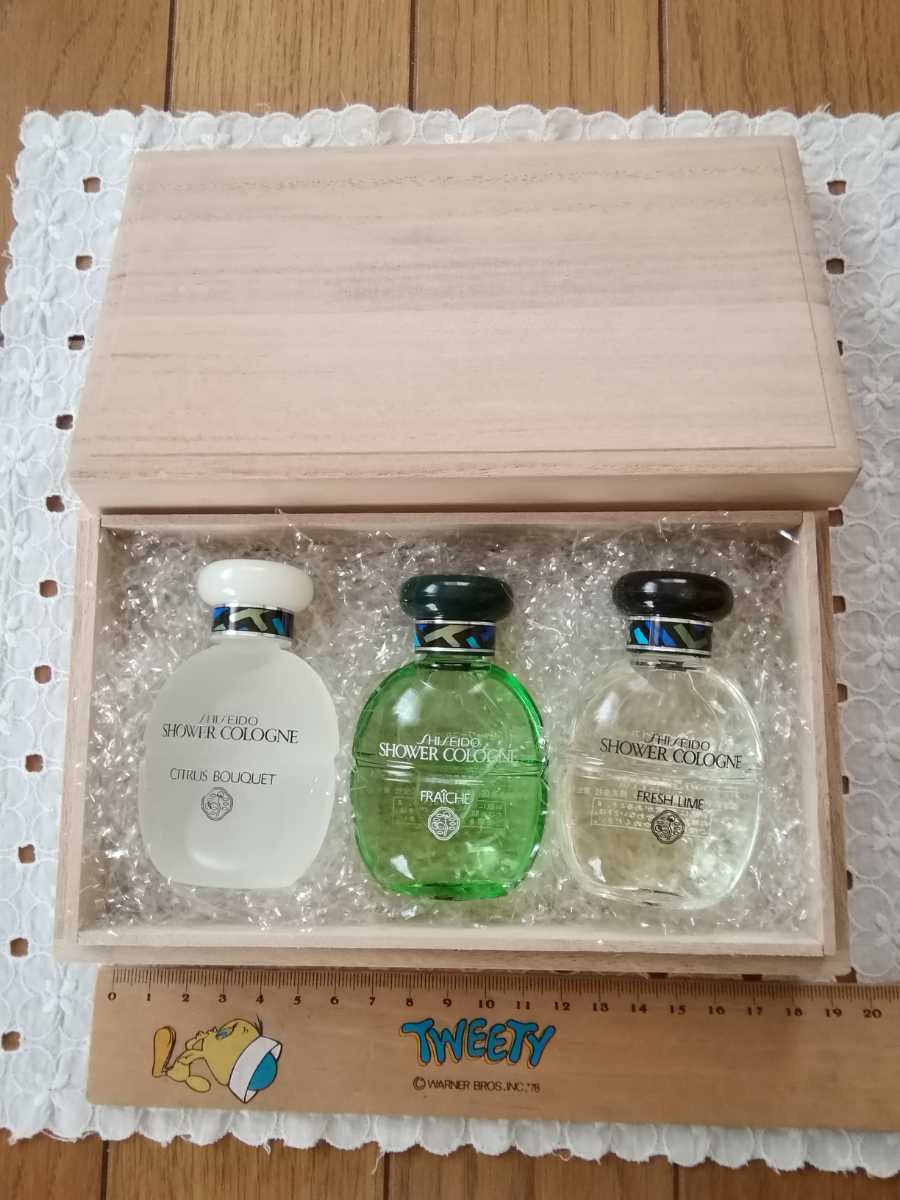 資生堂 非売品 シャワーコロン ミニサイズ 25ml トリオセット 未開封 未使用拍卖