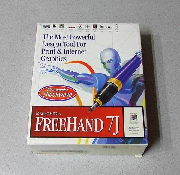 Macromedia Freehand 7J 日本語版拍卖