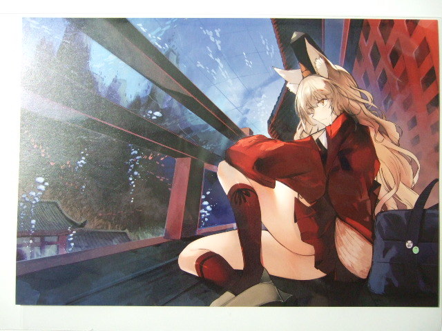 ワンダーグー 限定 Fate Grand Order ‐Epic of Remnant‐ 亜種特異点EX 深海電脳楽土 SE.RA.PH 6巻 ポストカード 特典 WonderGOO 非売品拍卖