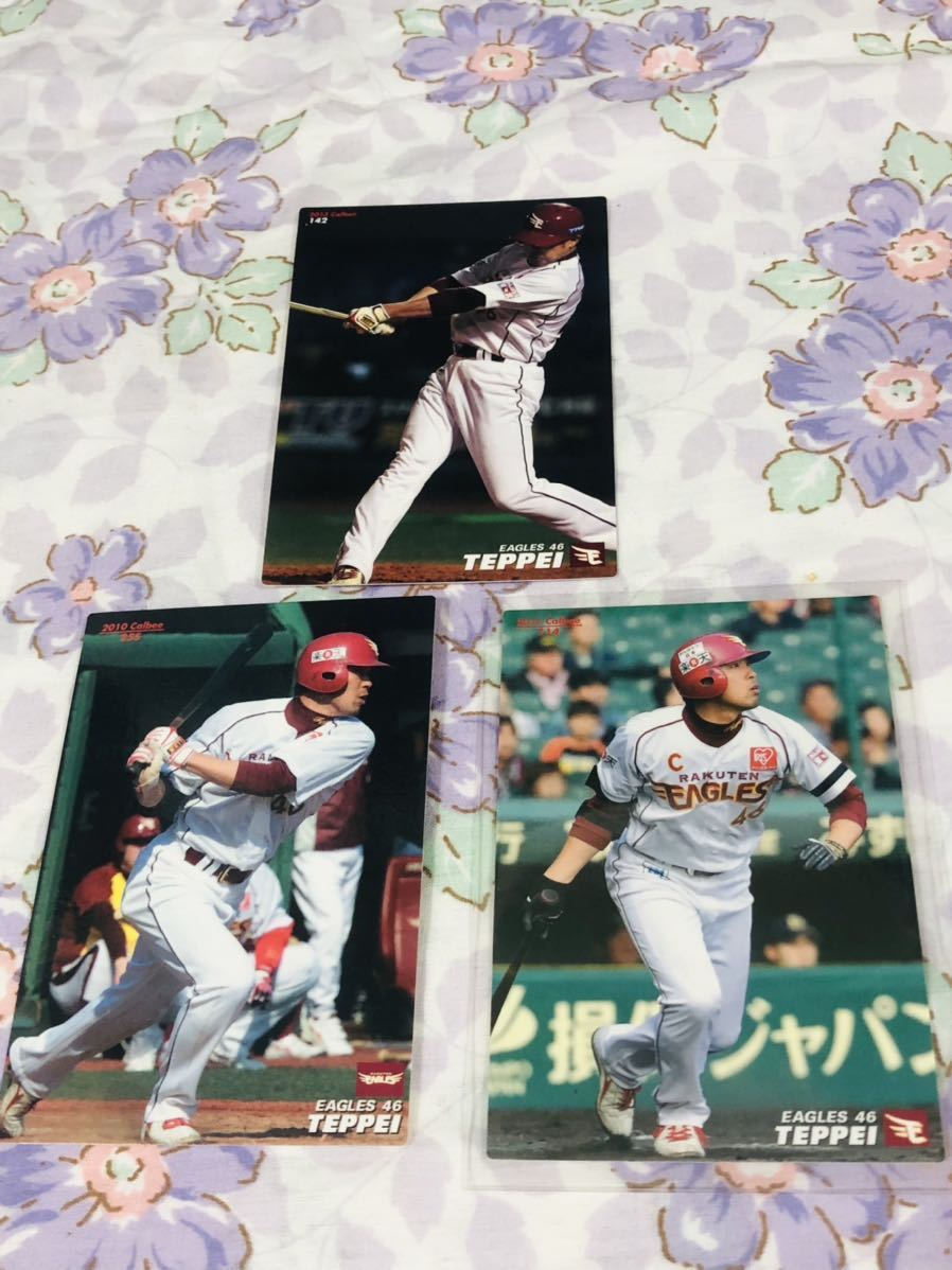 カルビープロ野球チップスカード セット売り 東北楽天ゴールデンイーグルス 鉄平 拍卖