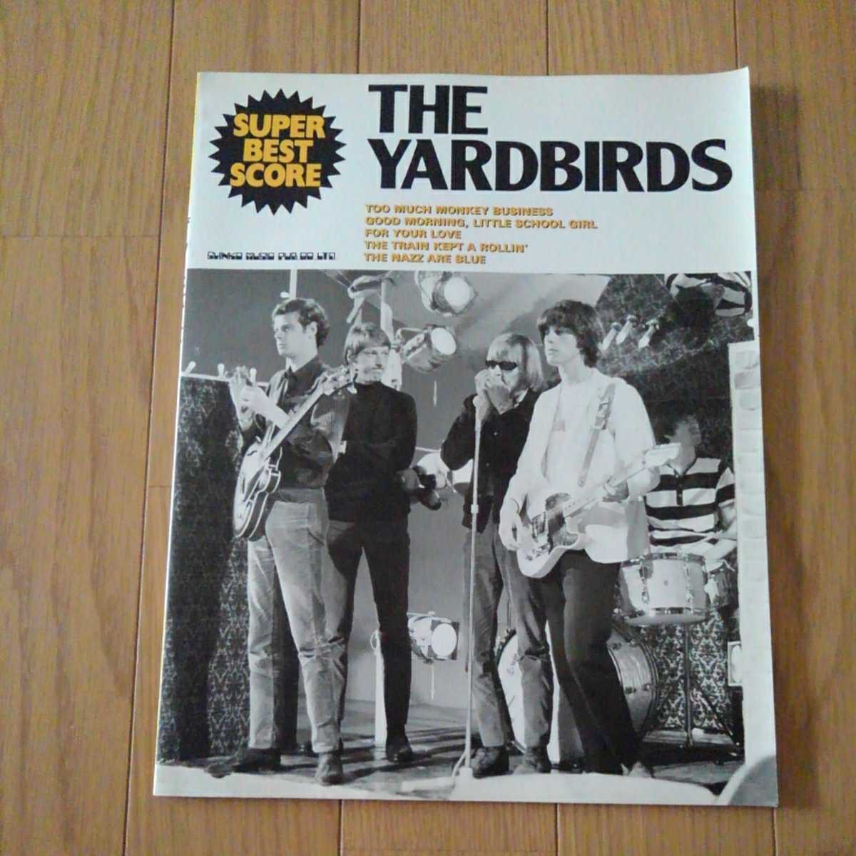 THE YARDBIRDS スーパーベスト バンドスコア拍卖