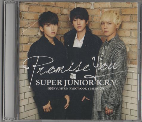 CD★SUPER JUNIOR-K.R.Y./Promise You拍卖