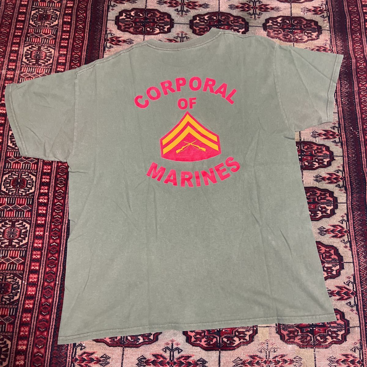 米軍 海兵隊 放出品 半袖 Tシャツ サイズ M CORPORAL OF MARINE拍卖