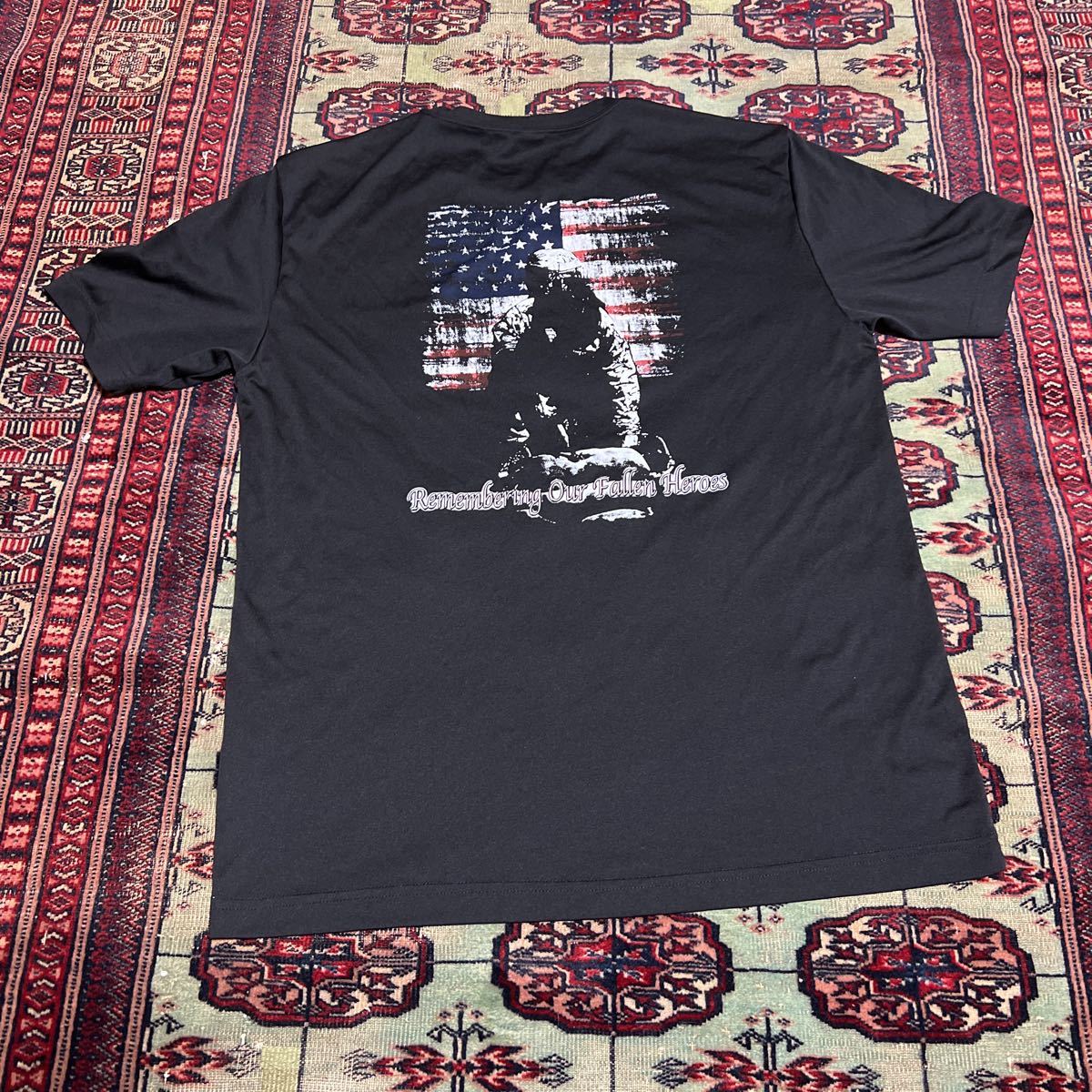 米軍 海兵隊 放出品 Tシャツ サイズ M freedom is not free拍卖