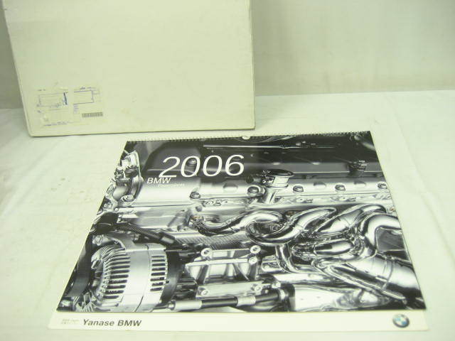 未使用 保管品 BMW 2006 特大 大型 カレンダー 縦53.5×横58cm拍卖