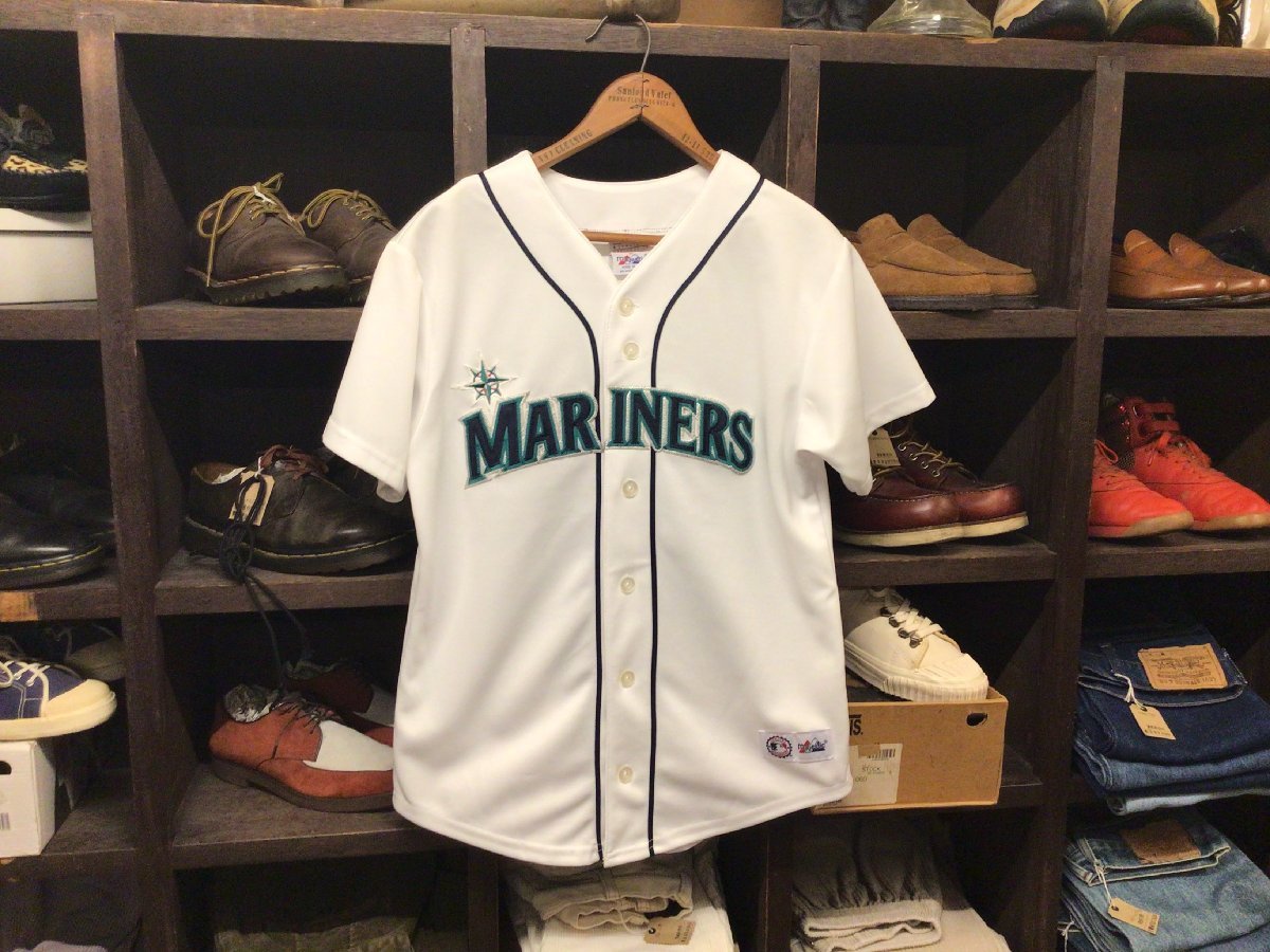 OFFICAL MLB SEATTLE MARINERS #26 ATHENA UNIFORM SIZE L オフィシャル シアトル マリナーズ ユニフォーム ベースボール シャツ アシーナ拍卖