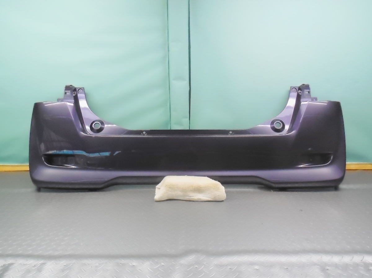◆ B21A デイズルークス DAYZ ROOX 前/後期 純正 リアバンパー 6410C599 プレミアムパープル拍卖
