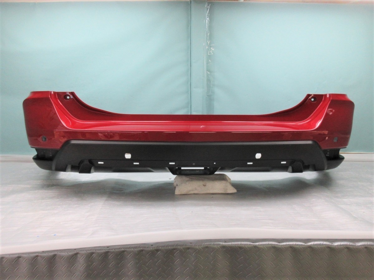 ◆ T32 エクストレイル X-TRAIL 後期 純正 リアバンパー 85022-6FR0H ガーネットレッド拍卖