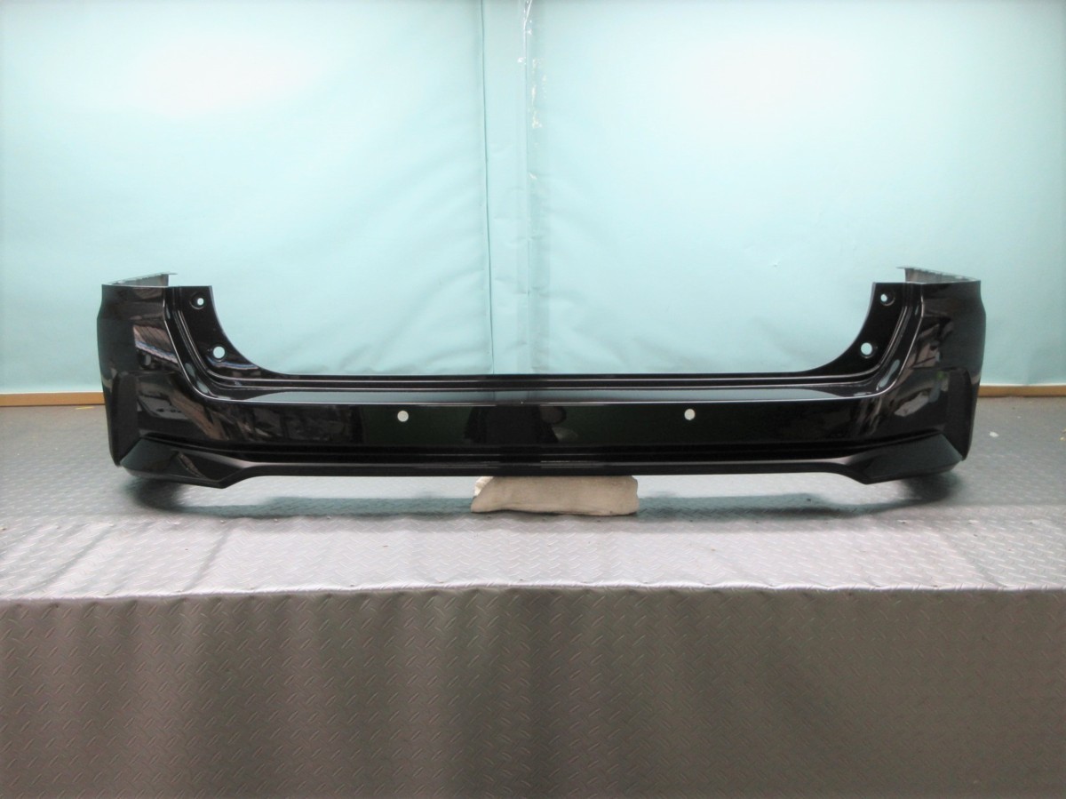 ◆ C27 セレナ S/X/G SERENA 前期 純正 リアバンパー 85022-5TA0H ダイヤモンドブラック拍卖