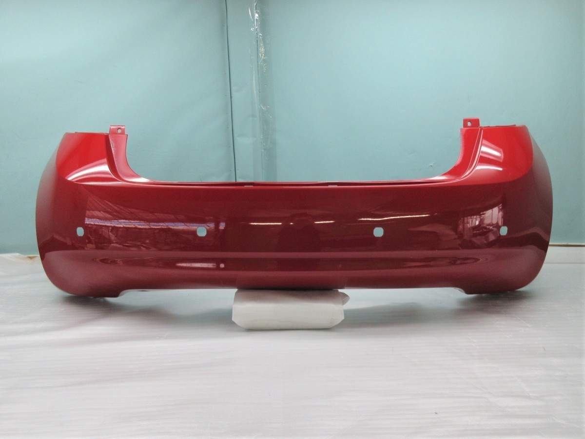 ◆ E12 ノート NOTE 前期 純正 リアバンパー 85022-3VA0H バーニングレッド拍卖