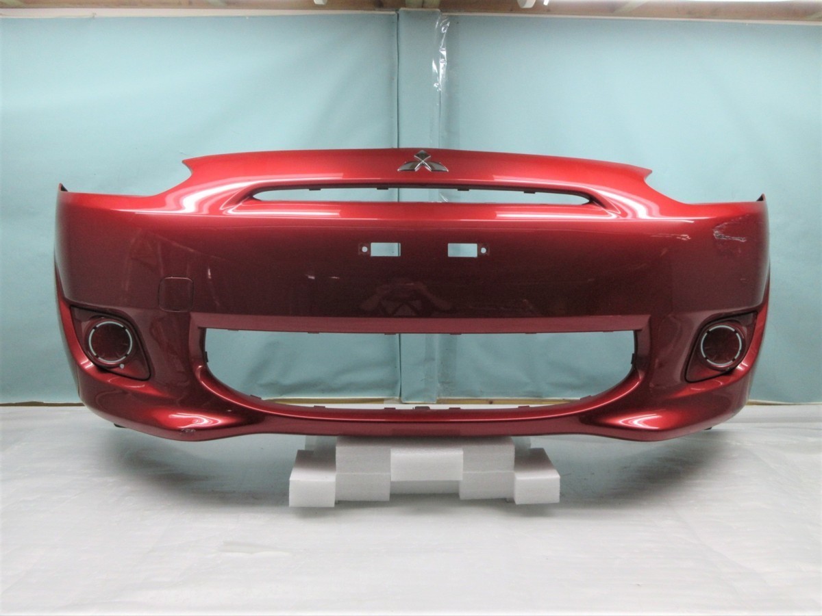 ◆ A05A ミラージュ MIRAGE 前期 純正 フロントバンパー 6400D336ZZ レッドメタリック拍卖