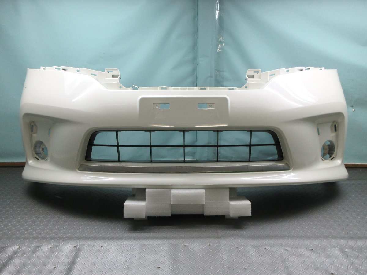 ◆ C26 セレナ ハイウェイスター SERENA Highway Star 前期 純正 フロントバンパー 62022-1VF0H ブリリアントホワイトパール拍卖