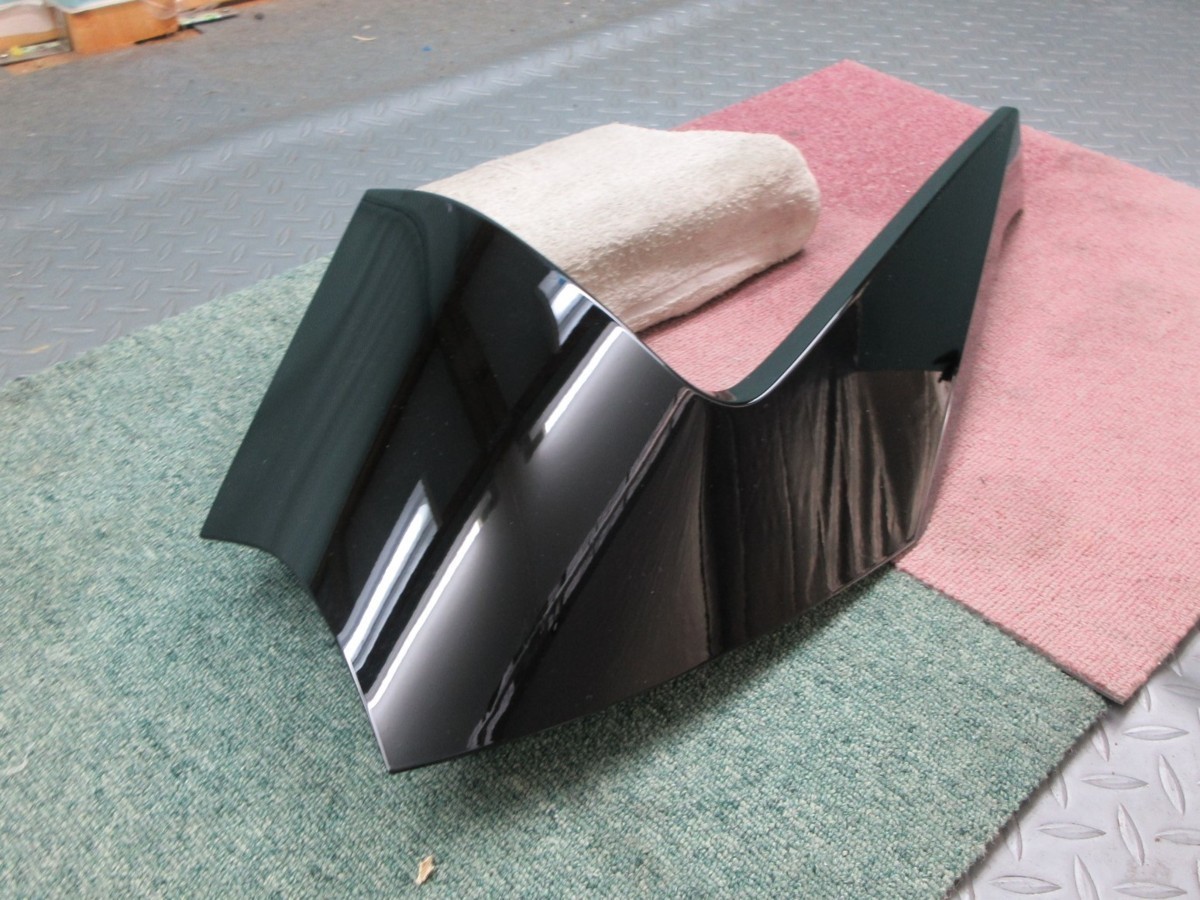 ◆ ZE1 リーフ LEAF 純正 リアスポイラー 左側 96037-5SK0A スーパーブラック拍卖