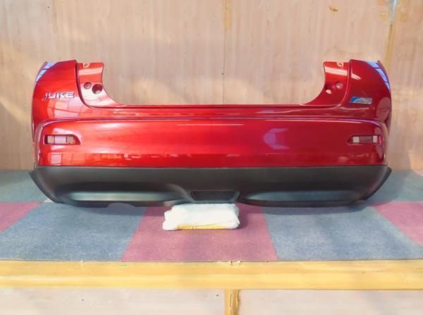 ◆ F15 ジューク JUKE 前期 純正 リアバンパー 85022-1KA4H ラディアントレッド拍卖