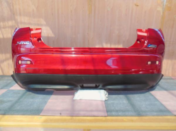 ◆ F15 ジューク JUKE 前期 純正 リアバンパー 85022-1KA4H ラディアントレッド拍卖